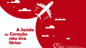 Cartaz Campanha Saúde do Coração Não Tira Férias