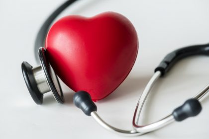 closeup heart stethoscope cardiovascular checkup concept 53876 65587
