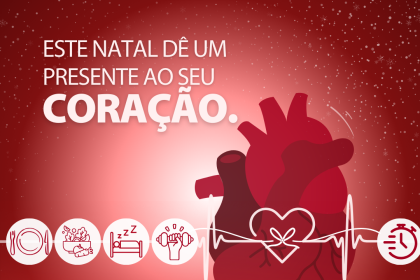 Este Natal dê um presente ao seu coração APIC Cartaz