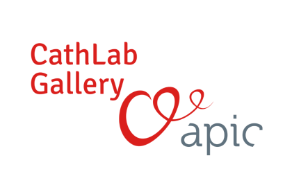 Logo Cores CathLabGallery@apic Fundo Branco